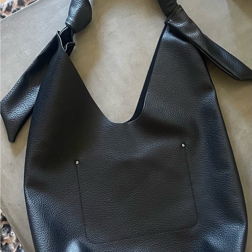 Steve Madden Black Hobo Bag